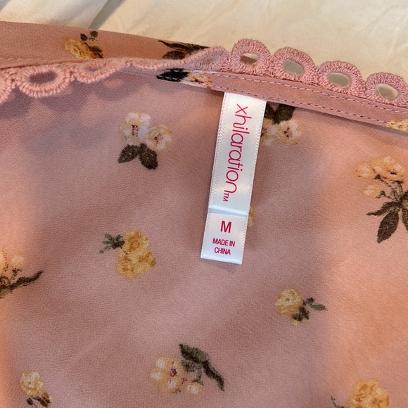 Boho floral cardigan size medium - Picture 4 of 4